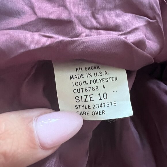 Vintage Floral A-Line Dress - Picture 6 of 6